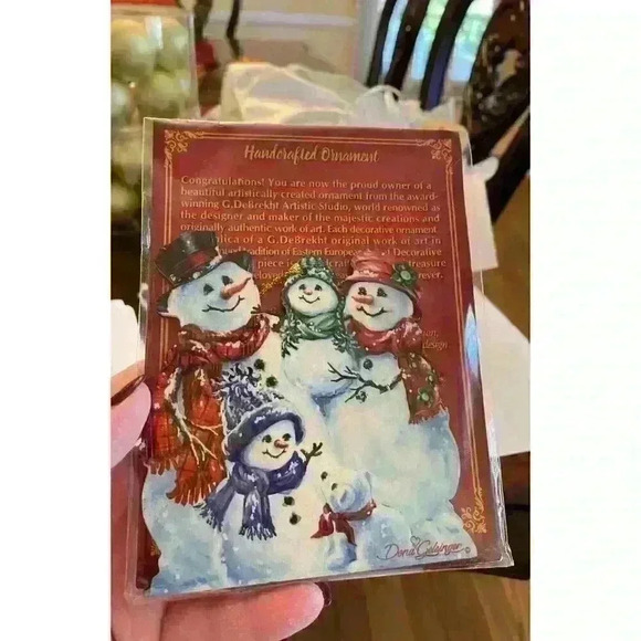 Snowman ornament - Picture 1 of 1